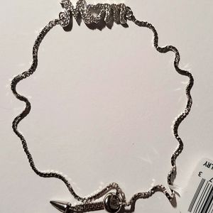 Sterling Silver Mom bracelet